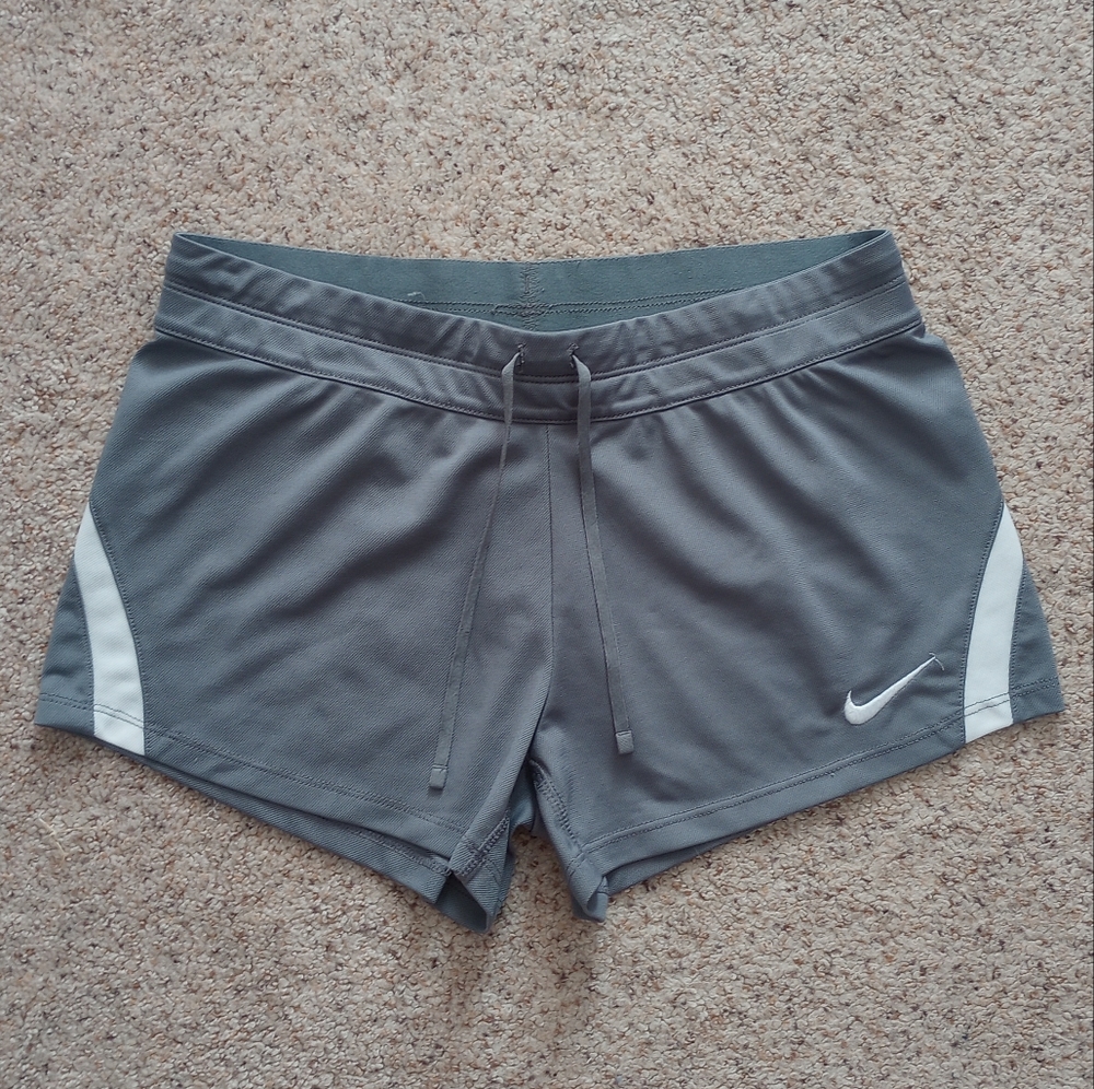 Gray Nike Dri Fit Shorts